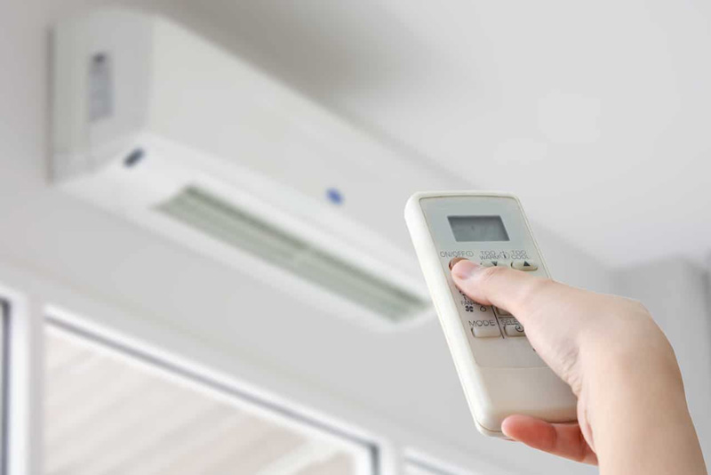 Tắt khi không sử dụng để tiết kiệm điện khi sử dụng điều hòa