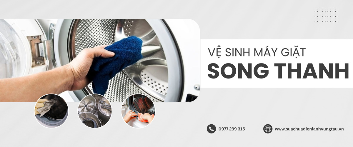 Dịch vụ vệ sinh máy giặt tại Vũng Tàu